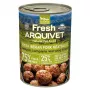 Nassfutter für Hunde ARQUIVET Fresh Iberian Pork Meatballs 400 g – Alleinfuttermittel in Dosen, getreidefrei, für ausgewachsene Hunde
