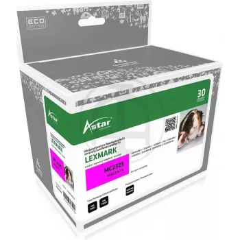 ASTAR AS20342 ASTAR LEXMARK C232HM0 MC Toner - magenta HC rebuilt 2300Seiten (AS20342)