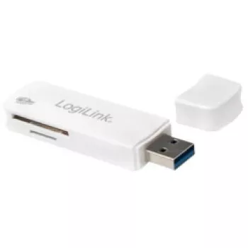 LogiLink CR0034A Kartenleser USB 3.2 Gen 1 (3.1 Gen 1) Weiß