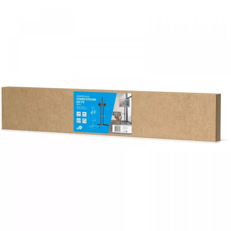 TV-Rollständer TB TB-ST1 für Fernseher bis 75 Zoll (max. 45 kg), VESA 600x400