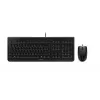 CHERRY DC 2000 Tastatur Maus enthalten Büro USB QWERTZ Deutsch Schwarz