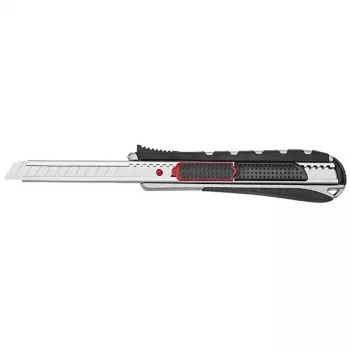 Abbrechklingenmesser Wedo 787009 Schwarz Silber