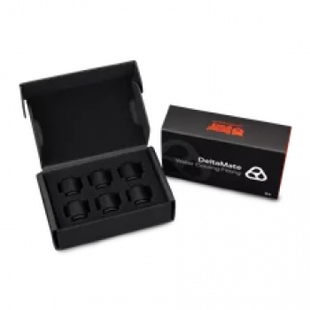Thermal Grizzly DeltaMate Extender MF14 – Wasserkühlungsanschluss, Schwarz, 6 Stk. (TG-DM-FIT-6007)
