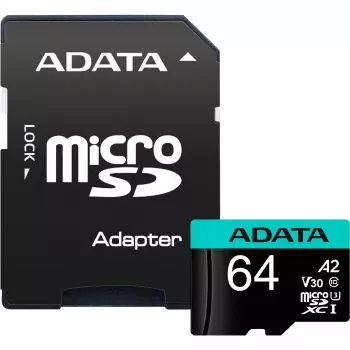 Flash-Speicher ADATA 64 GB MicroSDXC UHS-I Premier Pro