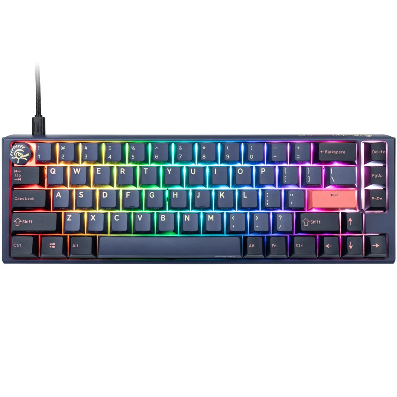 Ducky One 3 SF Tastatur Gaming USB QWERTY Englisch Blau