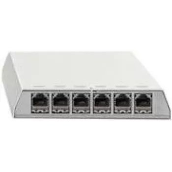 Patchpanel Rutenbeck PP-ClassEA iso-6 Ap rw 6x RJ-45 Pure White