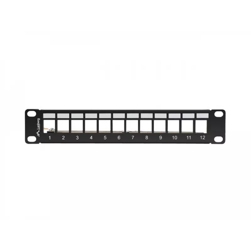 Patchpanel LANBERG PPKS-9212-B 12-Port 1U 10 Zoll FTP