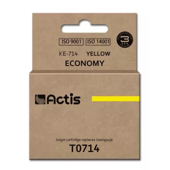 Actis KE-714 Tinte (Ersatz für Epson T0714, T0894, T1004; Standard; 13,5 ml; gelb)