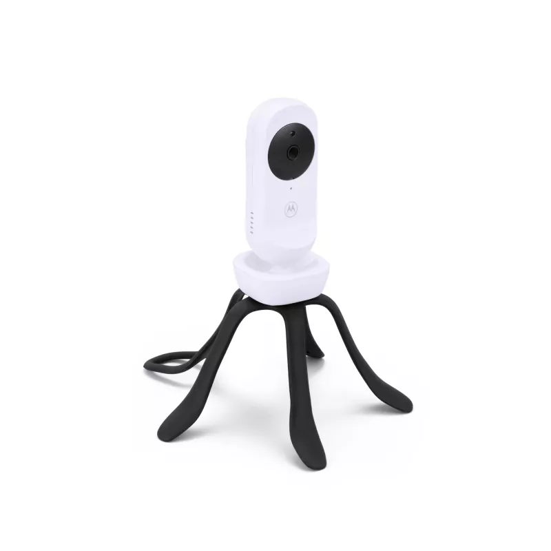 Motorola 5,0 inch Wi-Fi Video Baby Monitor mit Stargrip-Bettbefestigung | VM45 Connect | Weiß