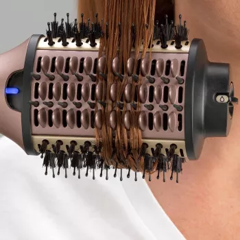 BaByliss AS95E Air Leistung Volume Heißluftbürste Champagne 1000 W