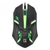 Kabelgebundene optische Maus DEFENDER CYBER MB-560L — beidhändig, 1200 DPI, USB Typ-A, 2 Tasten, schwarz