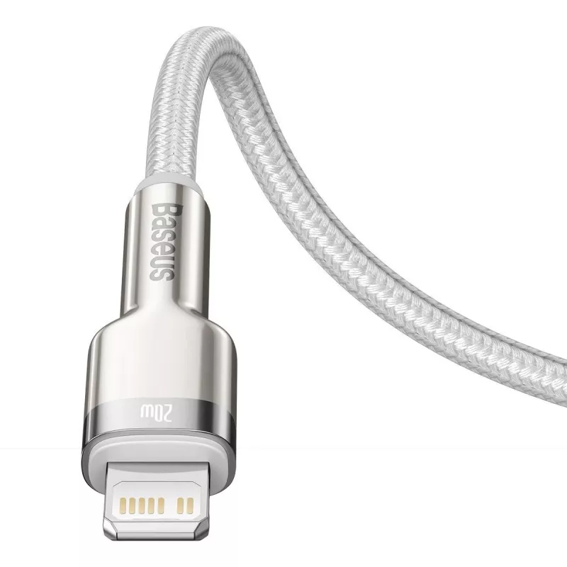 Baseus Cafule Kabel 2m Lightning auf USB C Schnellladen Datenübertragung