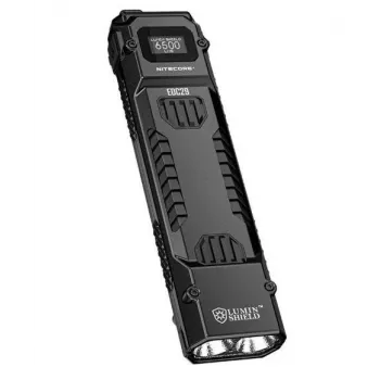 Handleuchte Nitecore EDC29 Edelstahlgehäuse, 2 LEDs, 15–6500 lm, IP54, USB wiederaufladbar