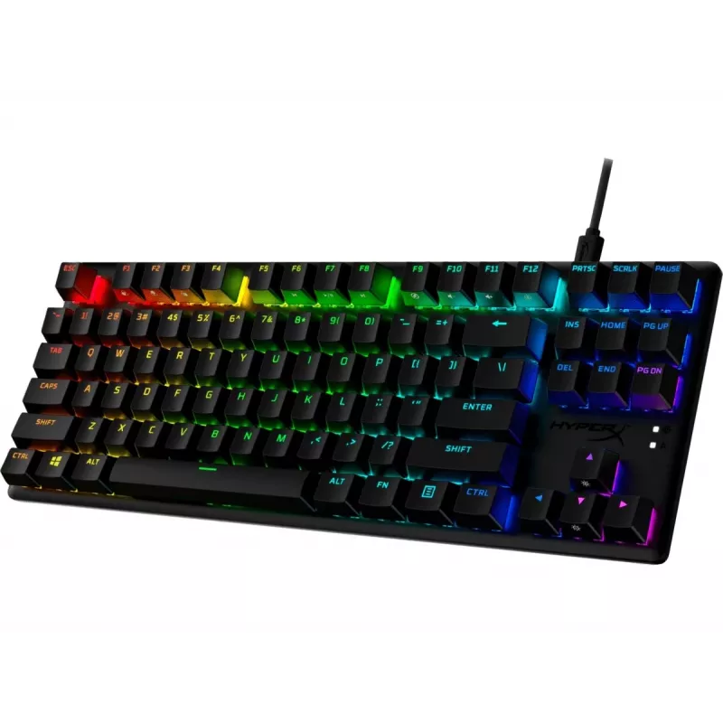 HyperX Alloy Origins Core PBT HX Blue – Mechanische Gaming-Tastatur