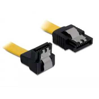 SATA-Kabel Stecker/Stecker DeLOCK 0,7 m Gelb 82814