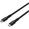 CANYON Kabel OnWire 60CL C-C 60W COLOR Geflochten 1m Schwarz