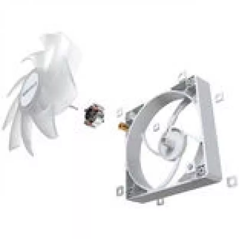 Kühlungslüfter Montech GF120 PWM ARGB 120 mm weiß, PWM-Steuerung, ARGB-Beleuchtung