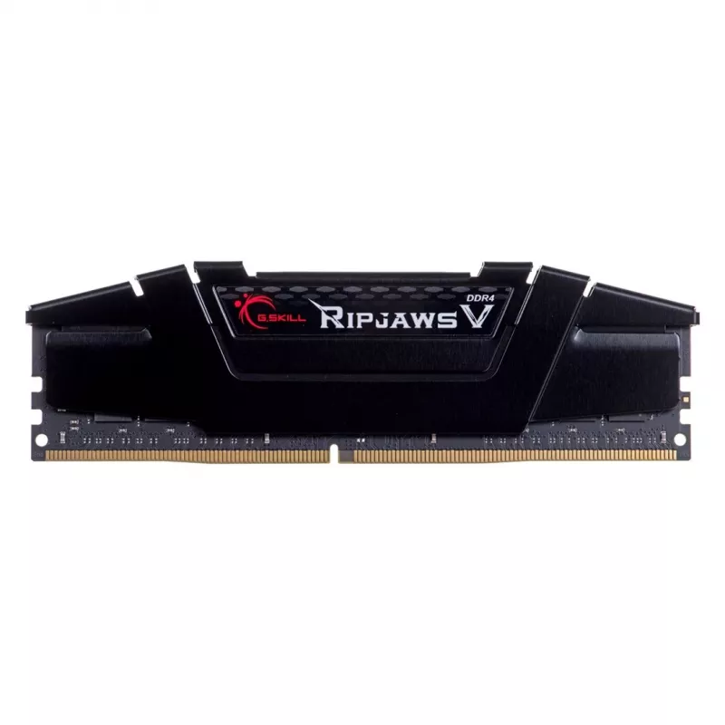 G.SKILL Ripjaws V Series (Intel XMP) DDR4 RAM 64GB (4x16GB) 3200MT/s CL16-18-18-38 1,35V Desktop-Computer Arbeitsspeicher UDIMM - Schwarz (F4-3200C16Q-64GVK)