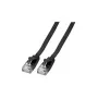Efb K8107SW.0,5 Ethernet Patchkabel Schwarz