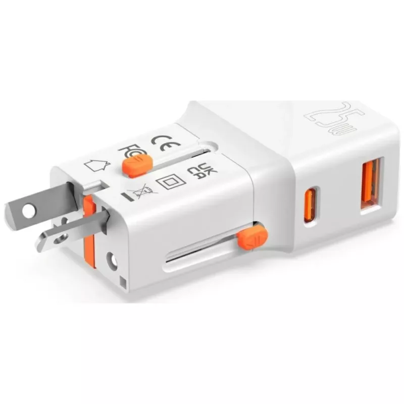 Reiseladegerät 25W World Travel 25W USB-C + A
