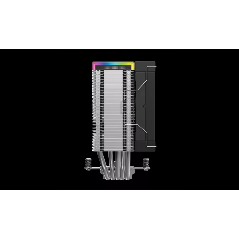 Luftkühler DeepCool AK500S Digital SE — 120-mm-Lüfter, unterstützt LGA1700/AM5/AM4- und Intel LGA115x/1200-Sockel, Schwarz