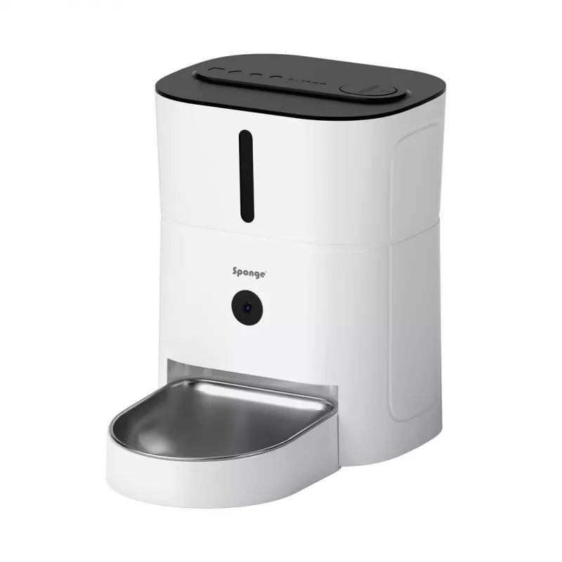 Intelligenter Haustierfutterspender mit Kamera Sponge SPONGE Pet Feeder Smart Camera