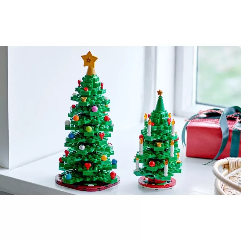 LEGO Weihnachtsbaum Set 40573 – saisonales Ausstellungsmodell, dekorativer Mini-Bau
