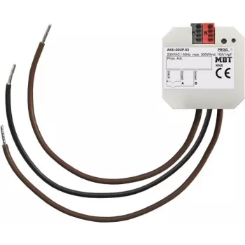 MDT technologies Universalaktor 2-fach UP 10A, 230VAC, 14µF, 2EVG Battery-02UP.03 (Battery-02UP.03)