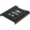 Montagerahmen ultron Intern 1x2.5 SSD/HDD Metall schwarz (377213)