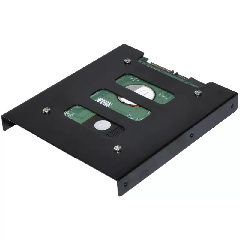 Montagerahmen ultron Intern 1x2.5 SSD/HDD Metall schwarz (377213)