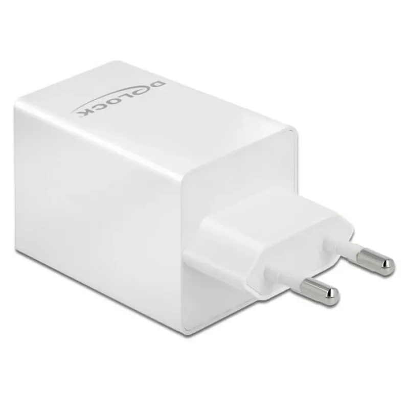 Ladegerät DeLOCK USB GaN Ladegerät USB Type-C PD 3.0 und USB Type-A 48 W