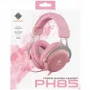 Deltaco GAM-030-P Kopfhörer und Headset kabelgebunden Headband Gaming USB Typ-A Pink (GAM-030-P)