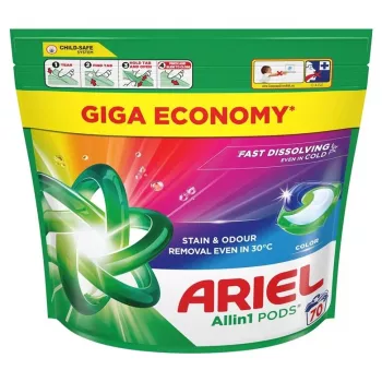 Waschmittelkapseln Ariel All-in-1 Color 70 Stück