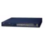 PLANET GS-4210-24P2S - Switch - Managed - 24 x 10/100/1000 (PoE+) + 2 x Gigabit SFP - Rack-montierbar - PoE+ (GS-4210-24P2S)