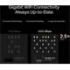 Tischrouter MERCUSYS MR85X AX3000 Dualband‑Wi‑Fi 6, 3000 Mbit/s, 4 Antennen, 3 Gigabit‑LAN‑Ports, schwarz