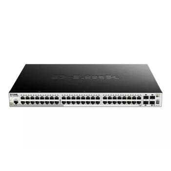 D-Link 52-Port Gigabit Stackable POE Smart Managed Switch inklusive 4 x 10G SFP+