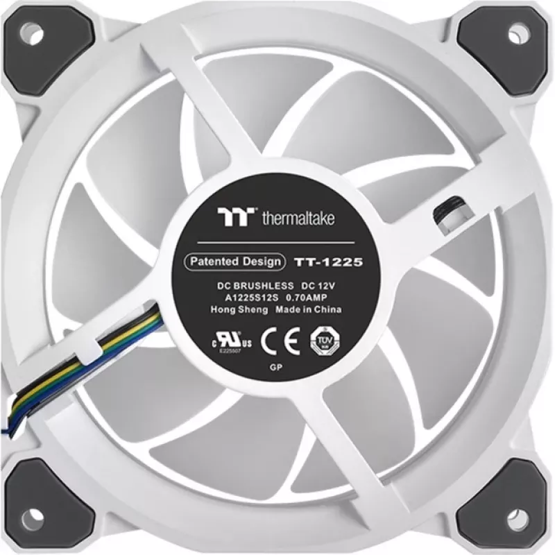Thermaltake Riing Quad 12 ARGB Gehäuselüfter 120 mm Weiß