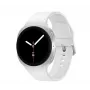 Samsung Galaxy Watch 8 3,3 cm (1,3 Zoll) AMOLED 40 mm Digital 438 x 438 Pixel Touchscreen Silber Wi-Fi GPS (Satellit)