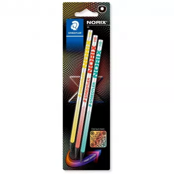 Graphitstift Staedtler 181-HBBK3 HB mehrfarbig