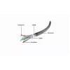 Netzwerkkabel GEMBIRD Cat6a RJ-45 auf RJ-45 S/FTP 10 m LSZH, Volldraht-Kupfer, grau