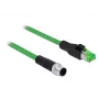 Netzwerkkabel DeLOCK 85438 RJ45 Ethernet Cat6 2m Schwarz