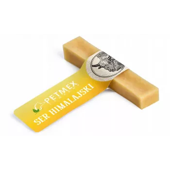 Natürlicher Hundekauartikel PETMEX Himalaya-Käse M 80 g für mittelgroße Hunde 10–25 kg, getreidefrei, zuckerfrei