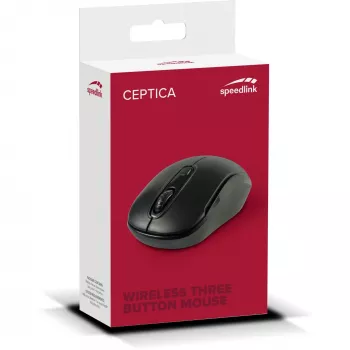 Maus SPEEDLINK SL-630013-BKBK RF Wireless Beidhändig