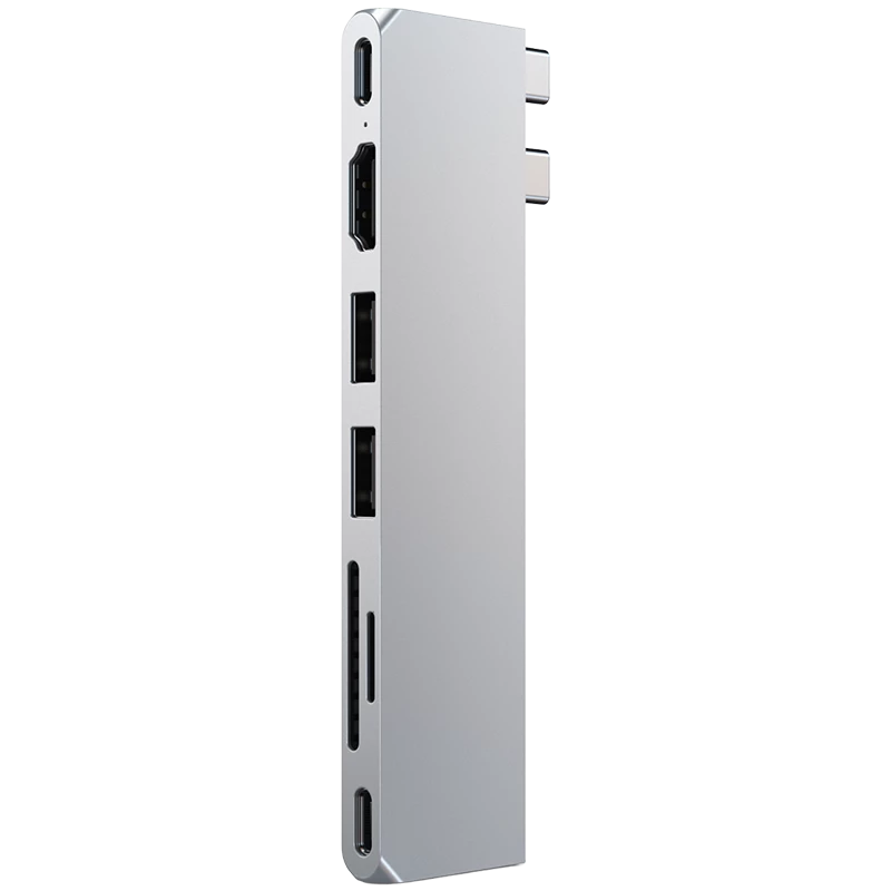 Satechi ST-HUCPHSS Notebook-Dockingstation & Port-Replikator Docking USB 3.2 Gen 2 (3.1 Gen 2) Type-C Silber (ST-HUCPHSS)