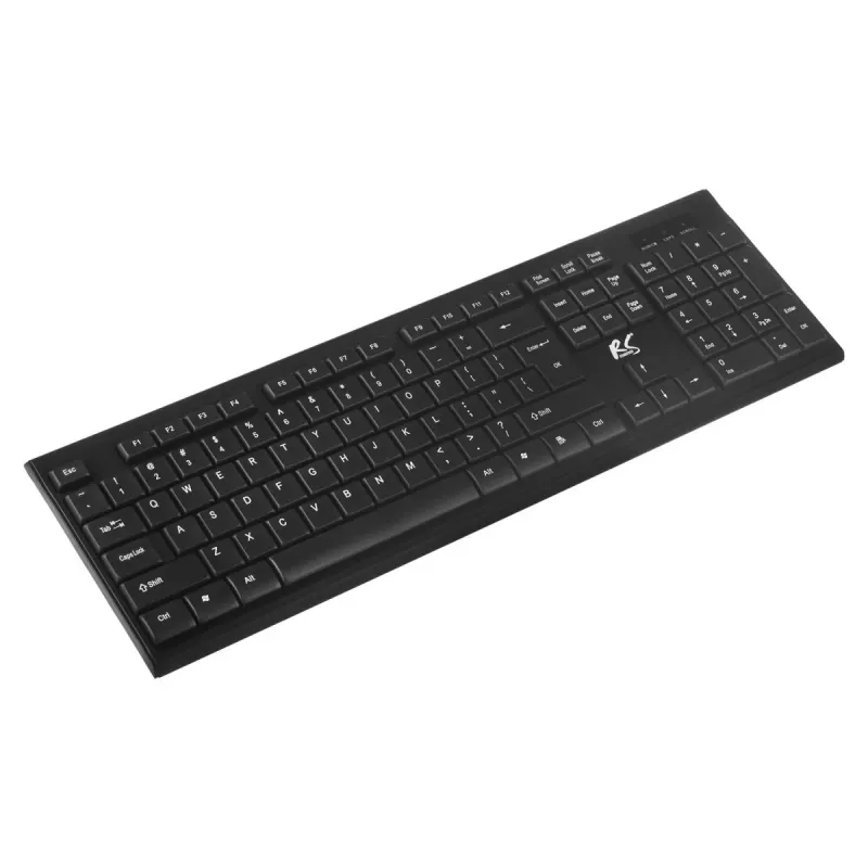NanoRS Wireless Keyboard and Mouse Combo mit ergonomischem Design – RS580 für reibungslose und effiziente Nutzung