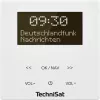 TechniSat DigitRadio UP 55 - DAB-Radio - 2 x 2 Watt - Weiß (0001/3901)