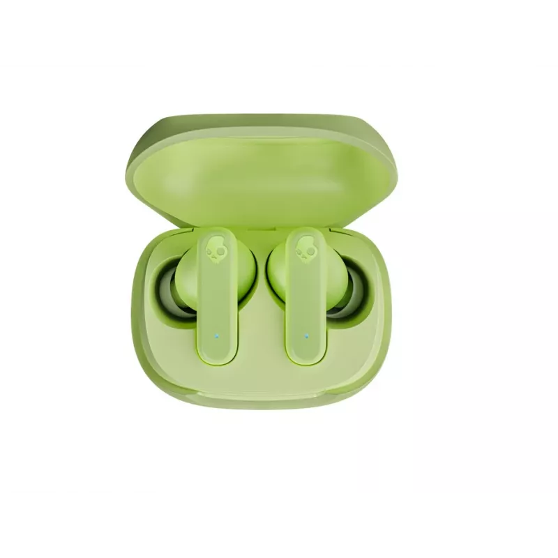In-Ear True-Wireless-Headset Skullcandy Smokin’ Buds – Grün, intraaural, 20–20000 Hz, 0,0406 kg