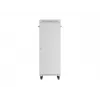 19 Zoll 32HE LANBERG Stand-Rack-Schrank 600×800 mm Grau mit Glastür und LCD (flach Pack)