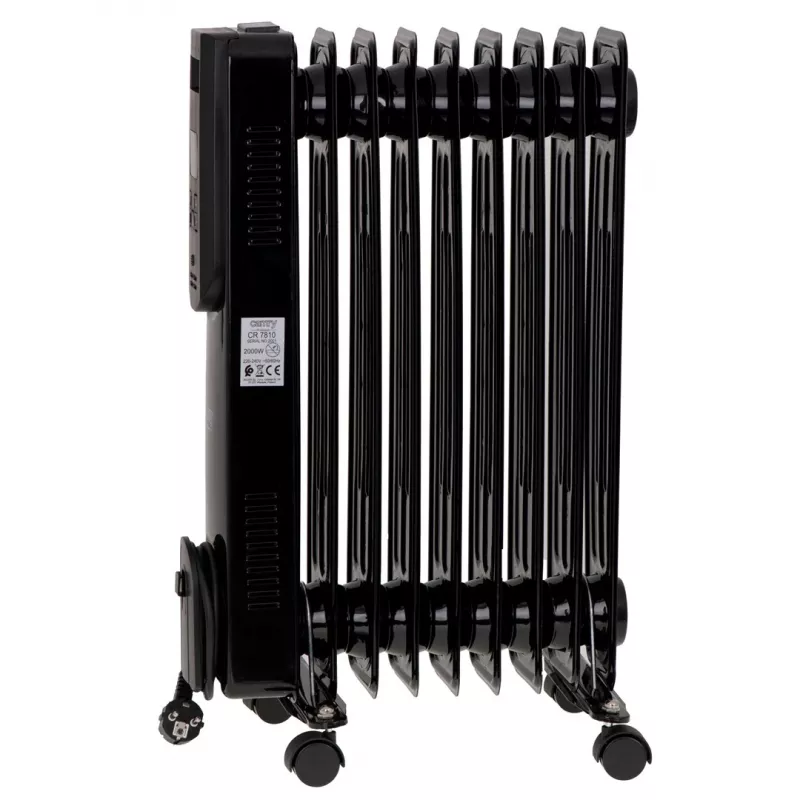 Camry | Heizgerät | CR 7810 | Ölradiator | 2000 W | Anzahl der Leistungsstufen 3 | Schwarz