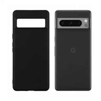 PEDEA Soft TPU Case for Google Pixel 8 Pro schwarz